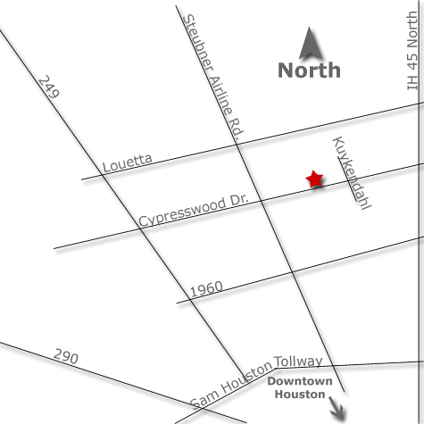 Driving Directions to the offices of Gerald E Bourque